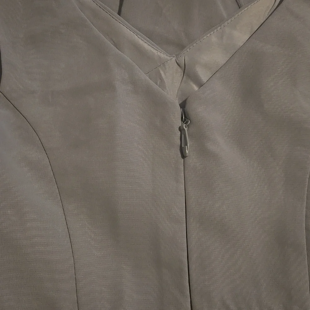 Azazie V-Neck Dress in Light Blue (2b) - Picture 9 of 9